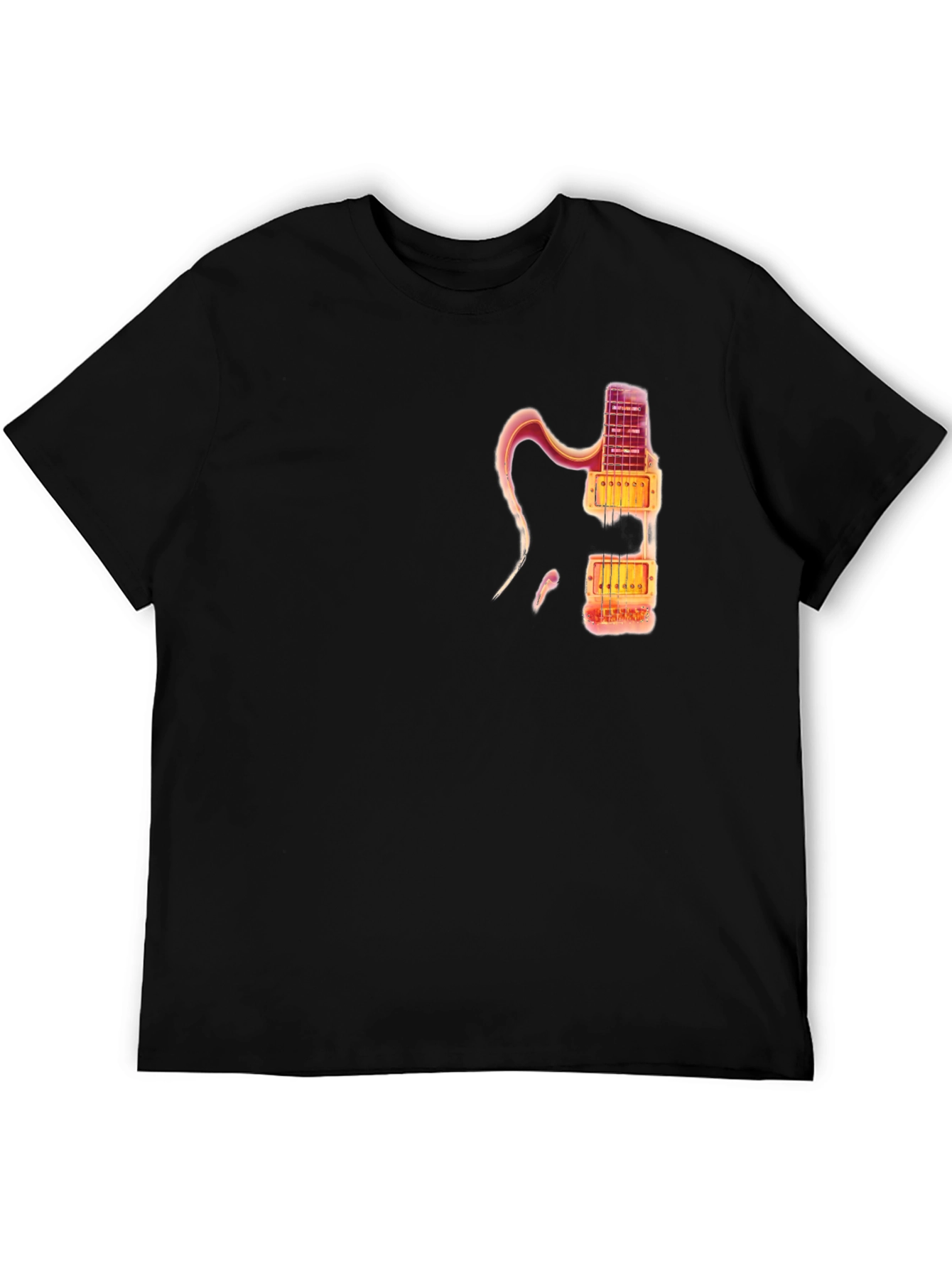 Electric Guitar Graphic Tee - Cool Musician Shirt
