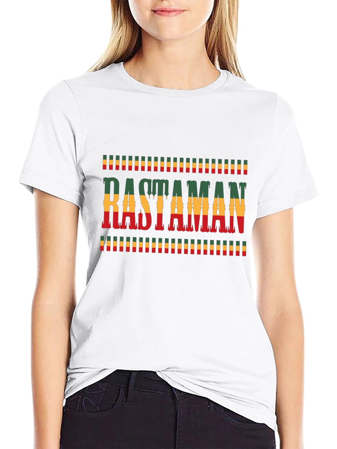 Rastaman Reggae T-Shirt - Cool Graphic Tee