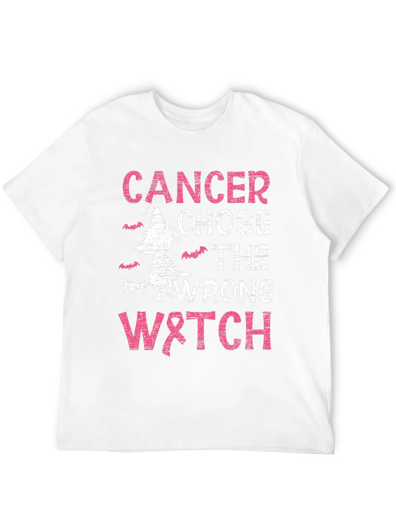 Cancer Chose Wrong Witch T-Shirt