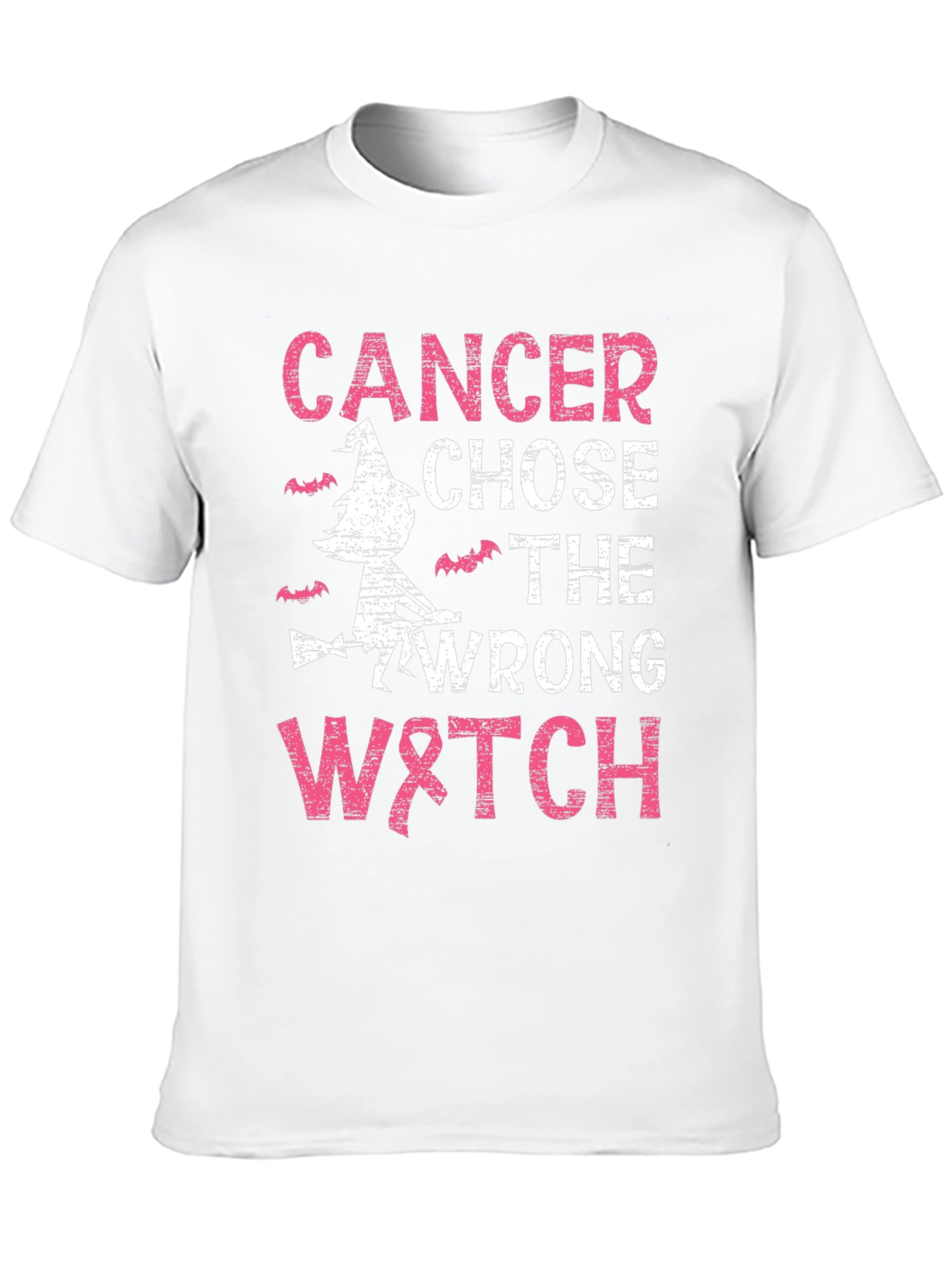 Cancer Chose Wrong Witch T-Shirt