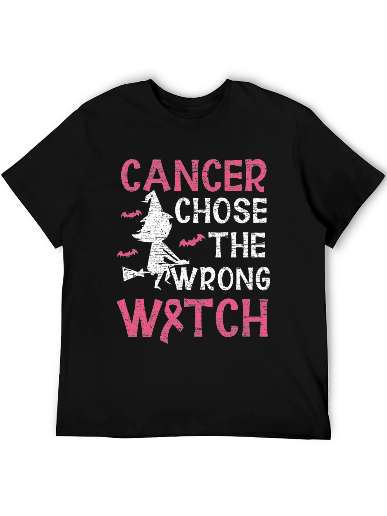 Cancer Chose Wrong Witch T-Shirt
