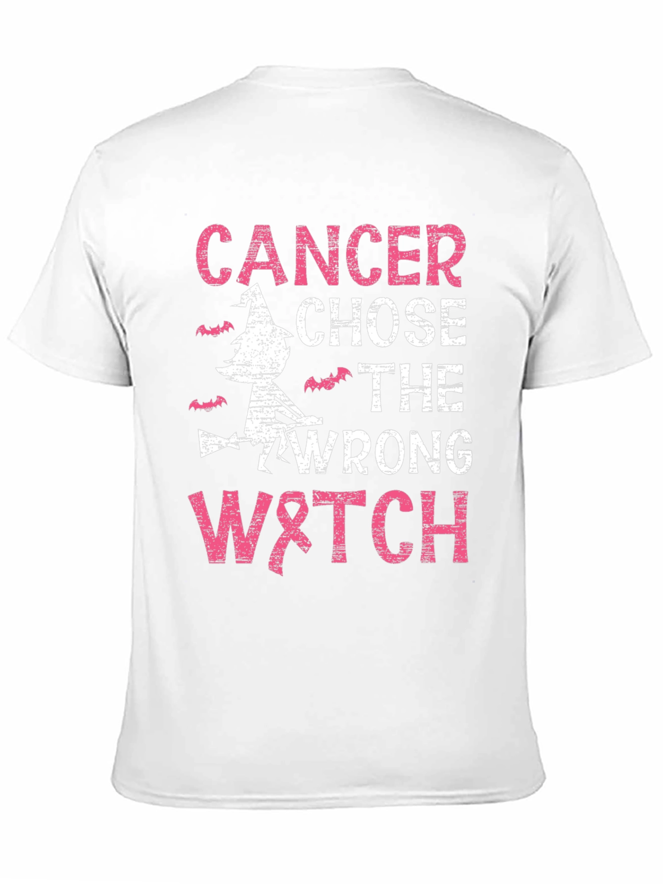 Cancer Chose Wrong Witch T-Shirt