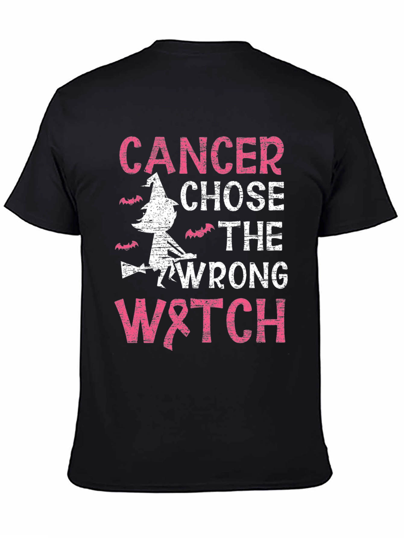 Cancer Chose Wrong Witch T-Shirt