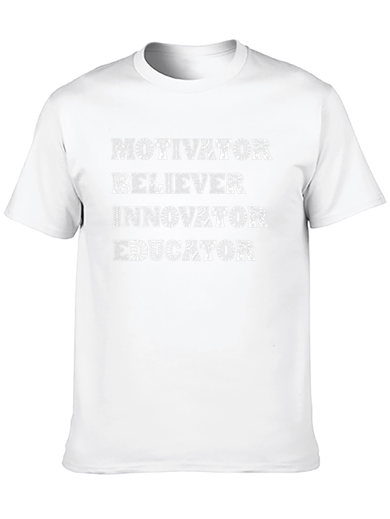 Motivator Educator Graphic T-Shirt