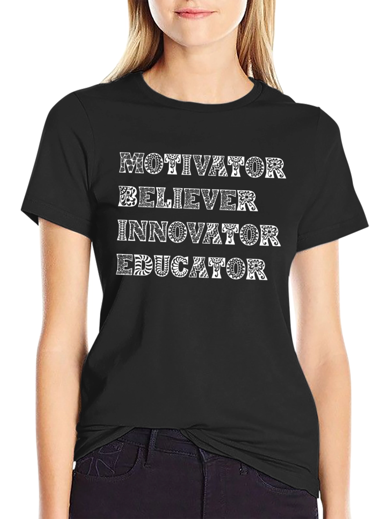 Motivator Educator Graphic T-Shirt