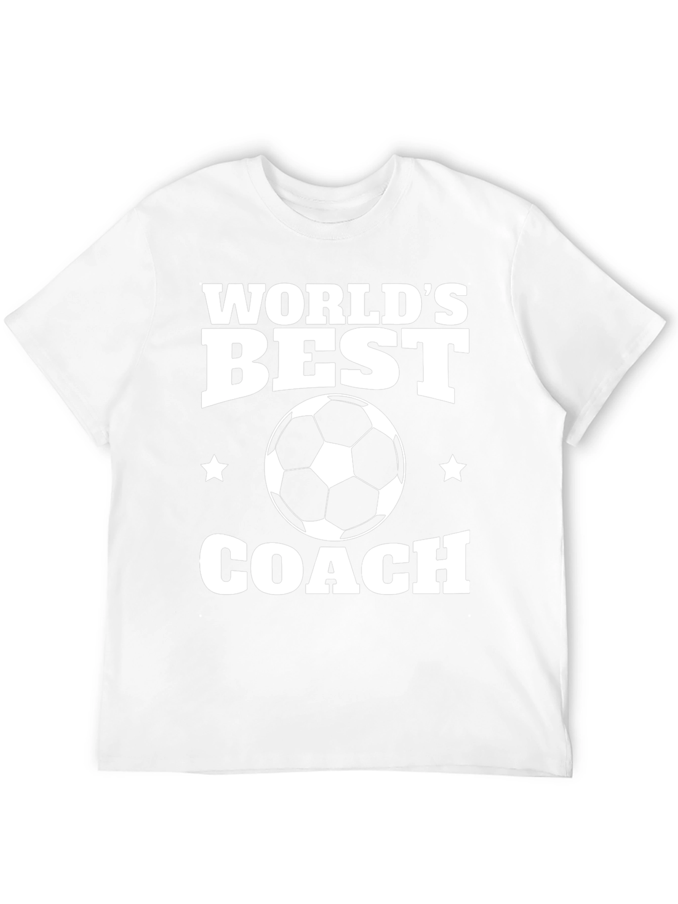 Worlds Best Soccer Coach T-Shirt - Black