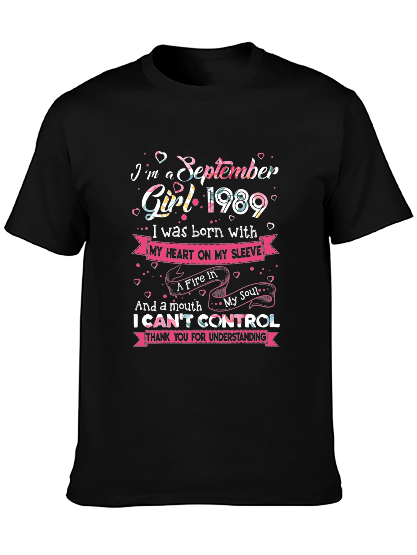September Girl 1989 Graphic T-Shirt