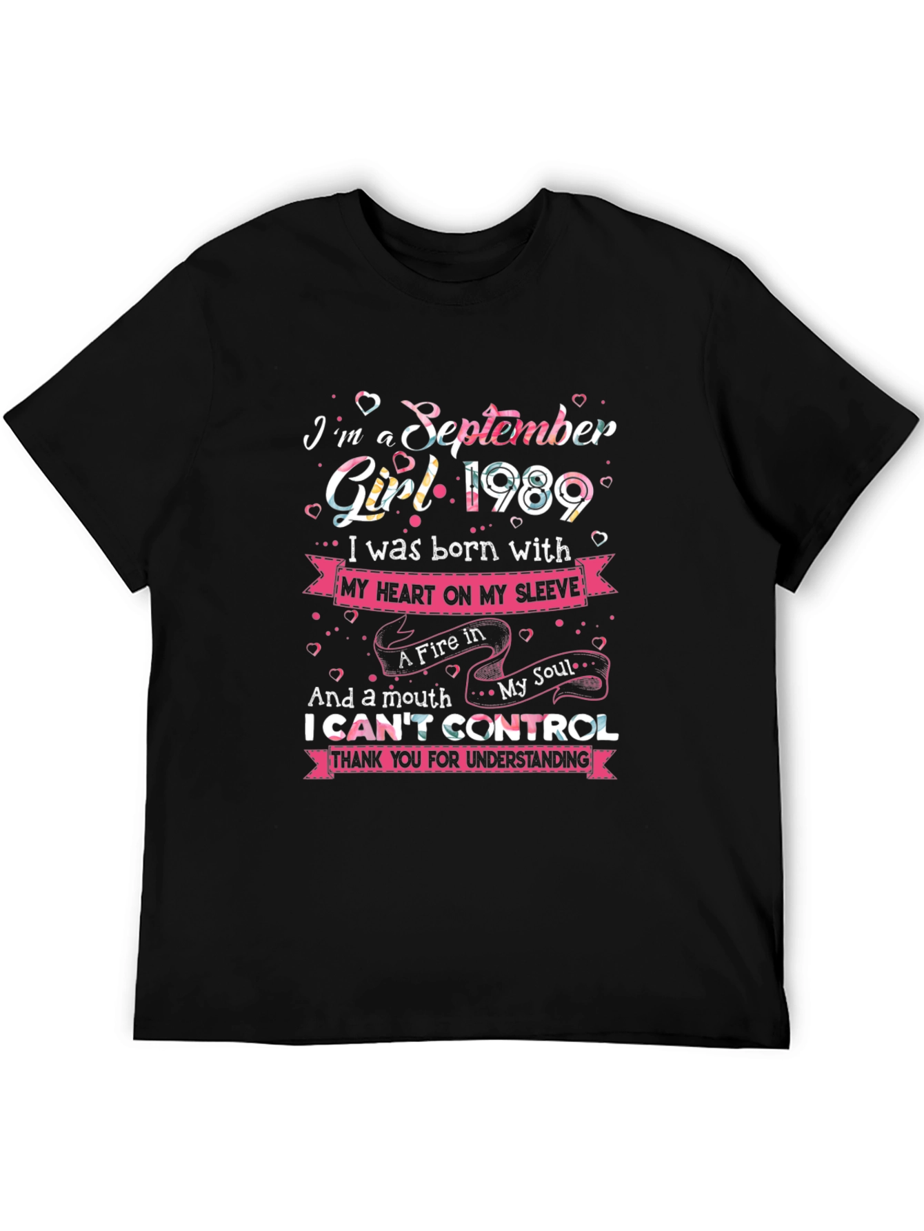 September Girl 1989 Graphic T-Shirt