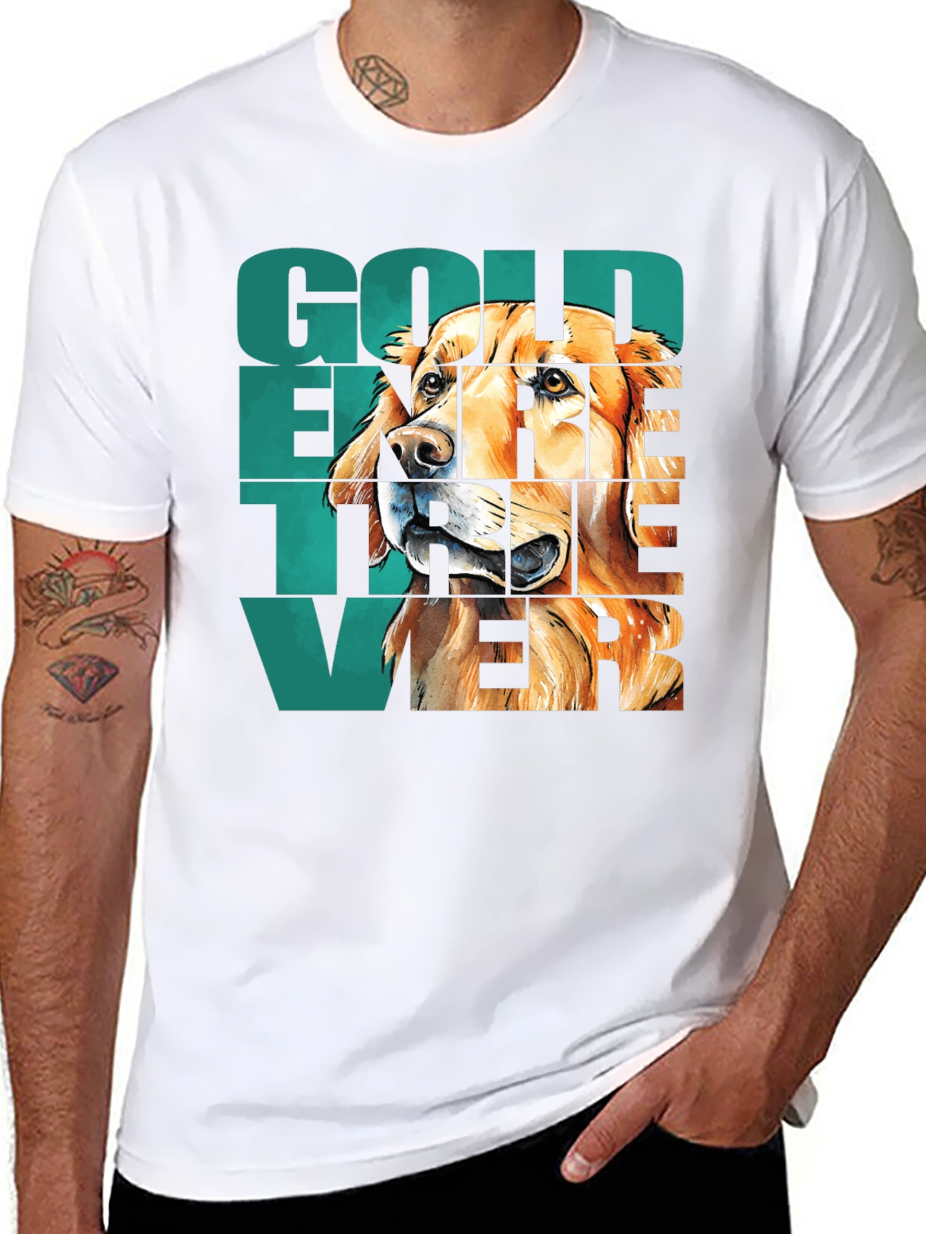 Golden Retriever T-Shirt - Dog Lover Tee