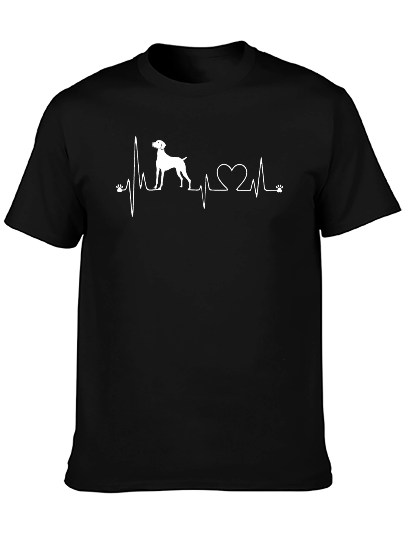 Dog Heartbeat Graphic Tee