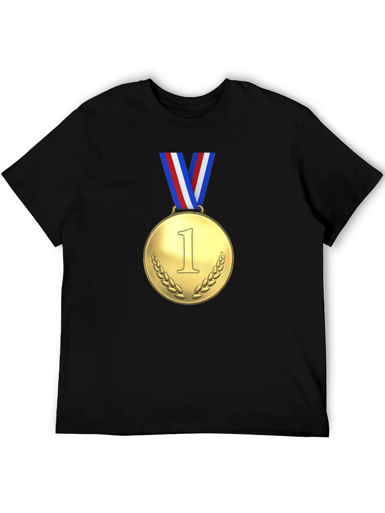 Gold Medal Winner Black T-Shirt