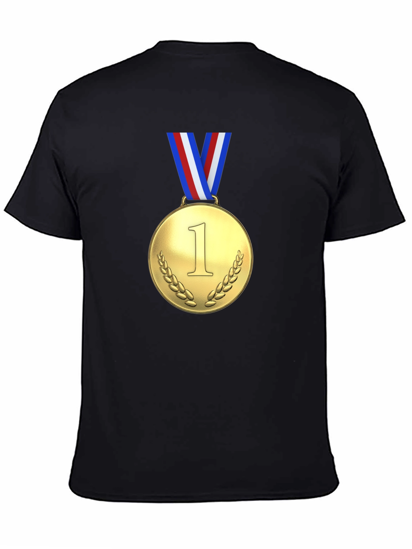 Gold Medal Winner Black T-Shirt