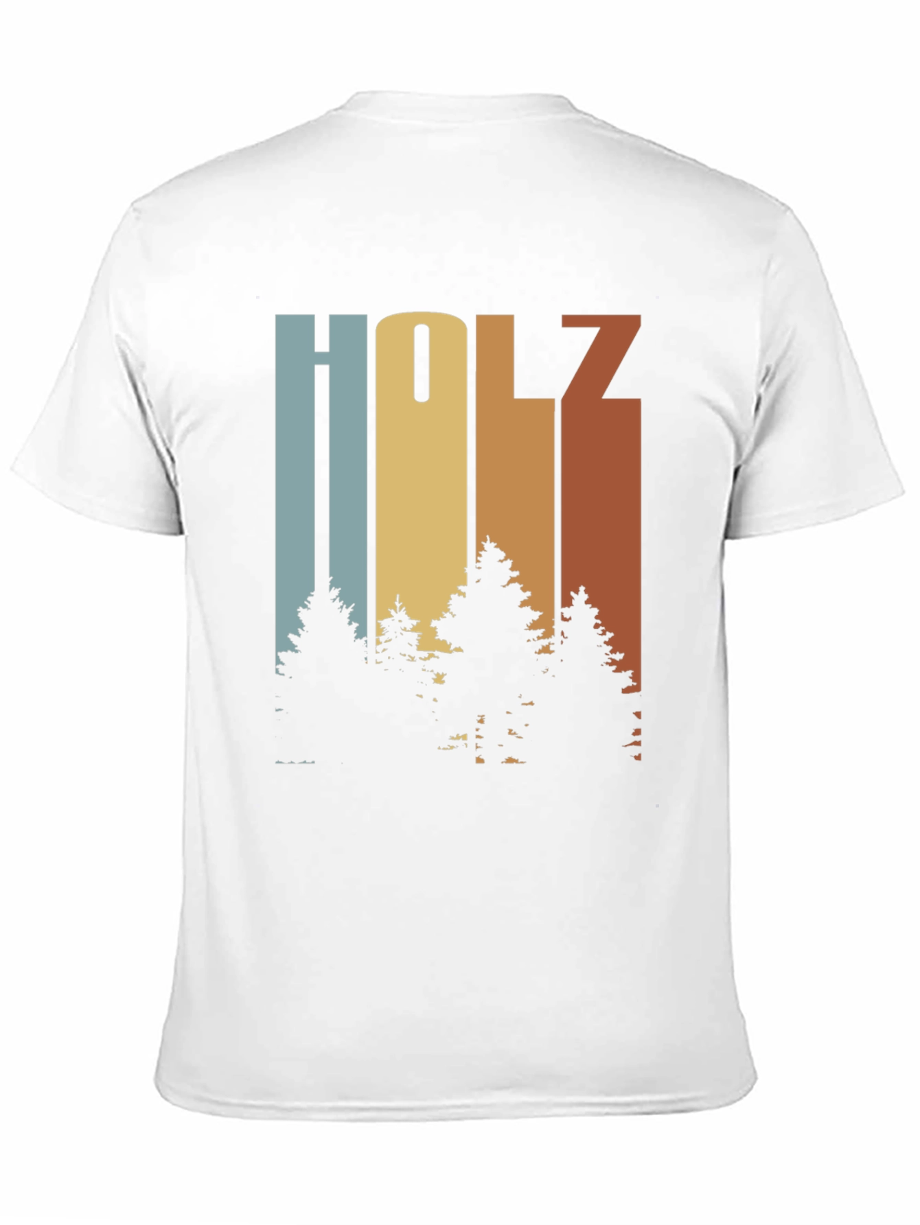 Holz Tree Graphic Tee - Retro Style