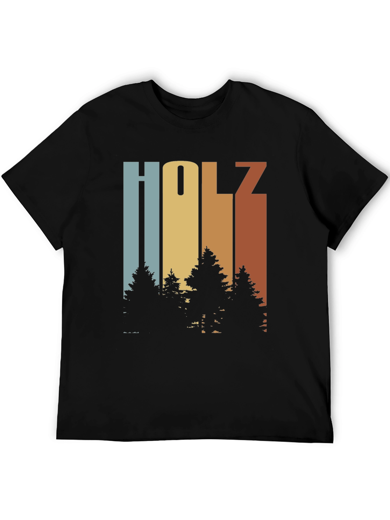Holz Tree Graphic Tee - Retro Style