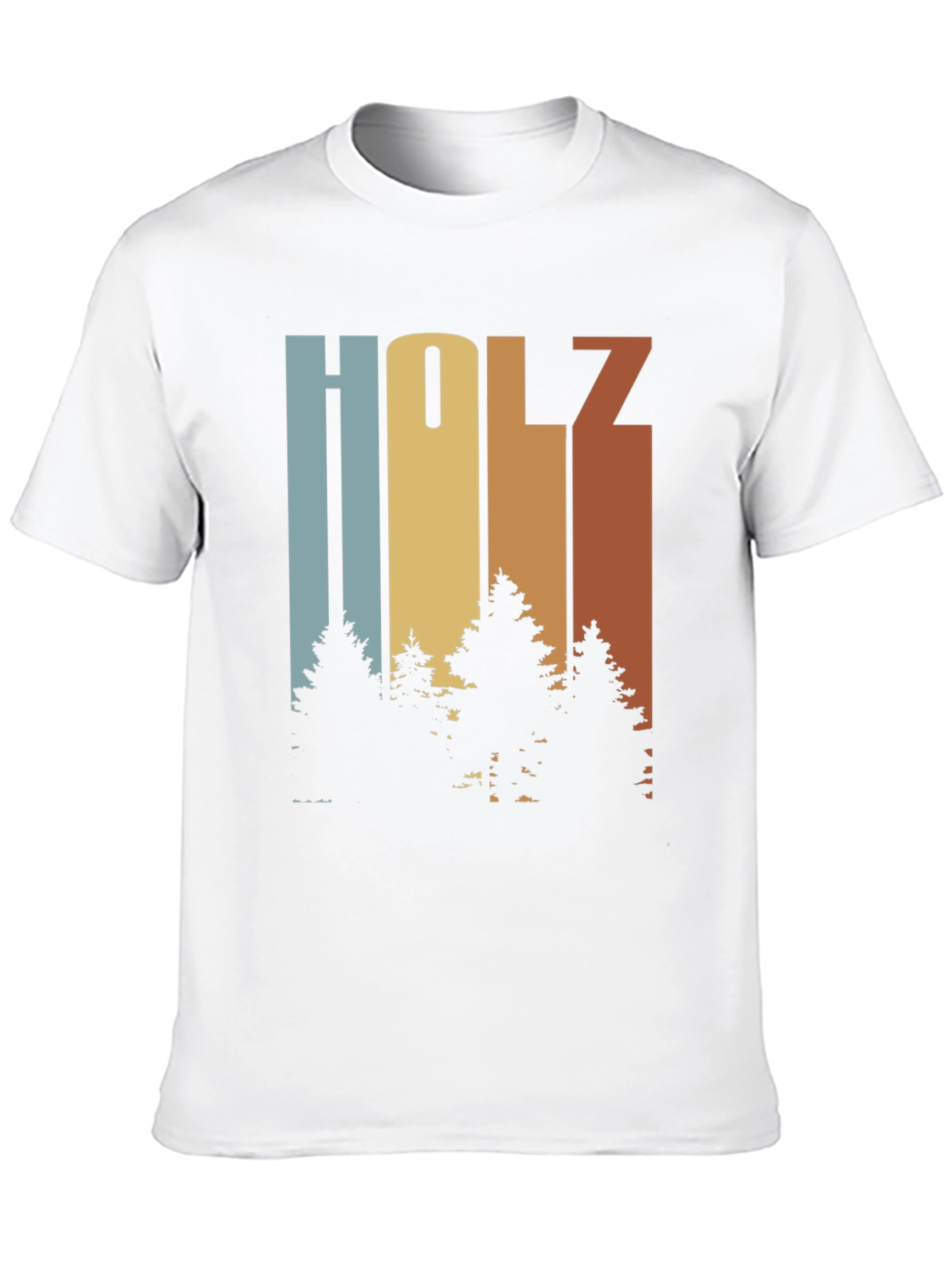 Holz Tree Graphic Tee - Retro Style