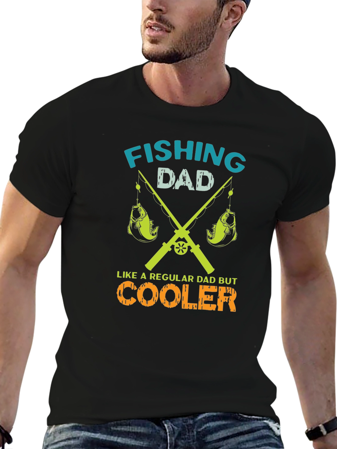 Fishing Dad T-Shirt: Cool Dad Gift