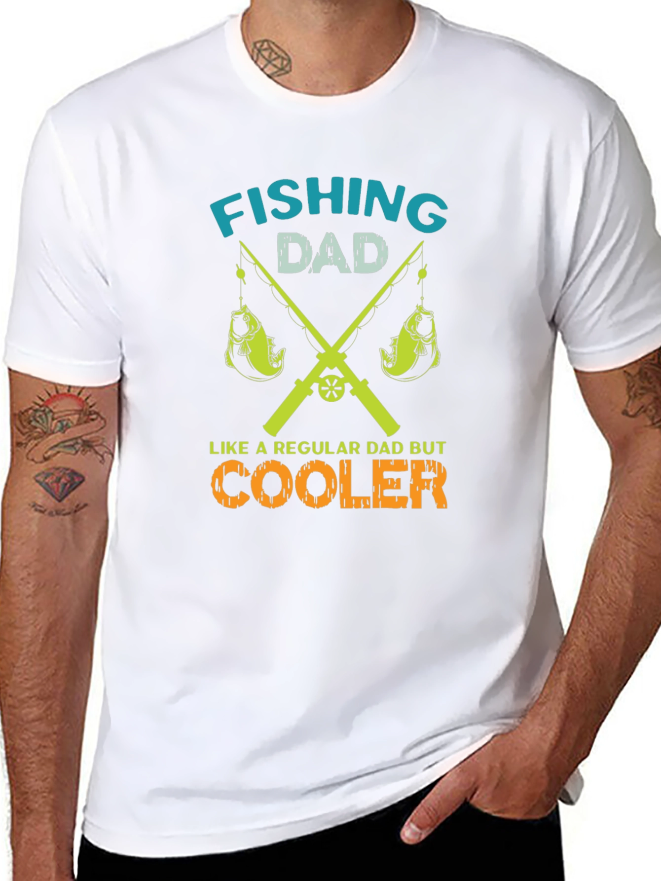 Fishing Dad T-Shirt: Cool Dad Gift