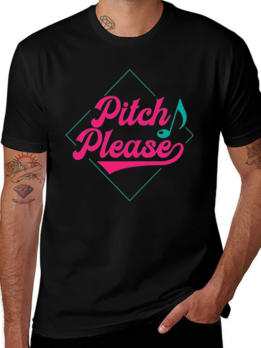Pitch Please Retro Graphic T-Shirt