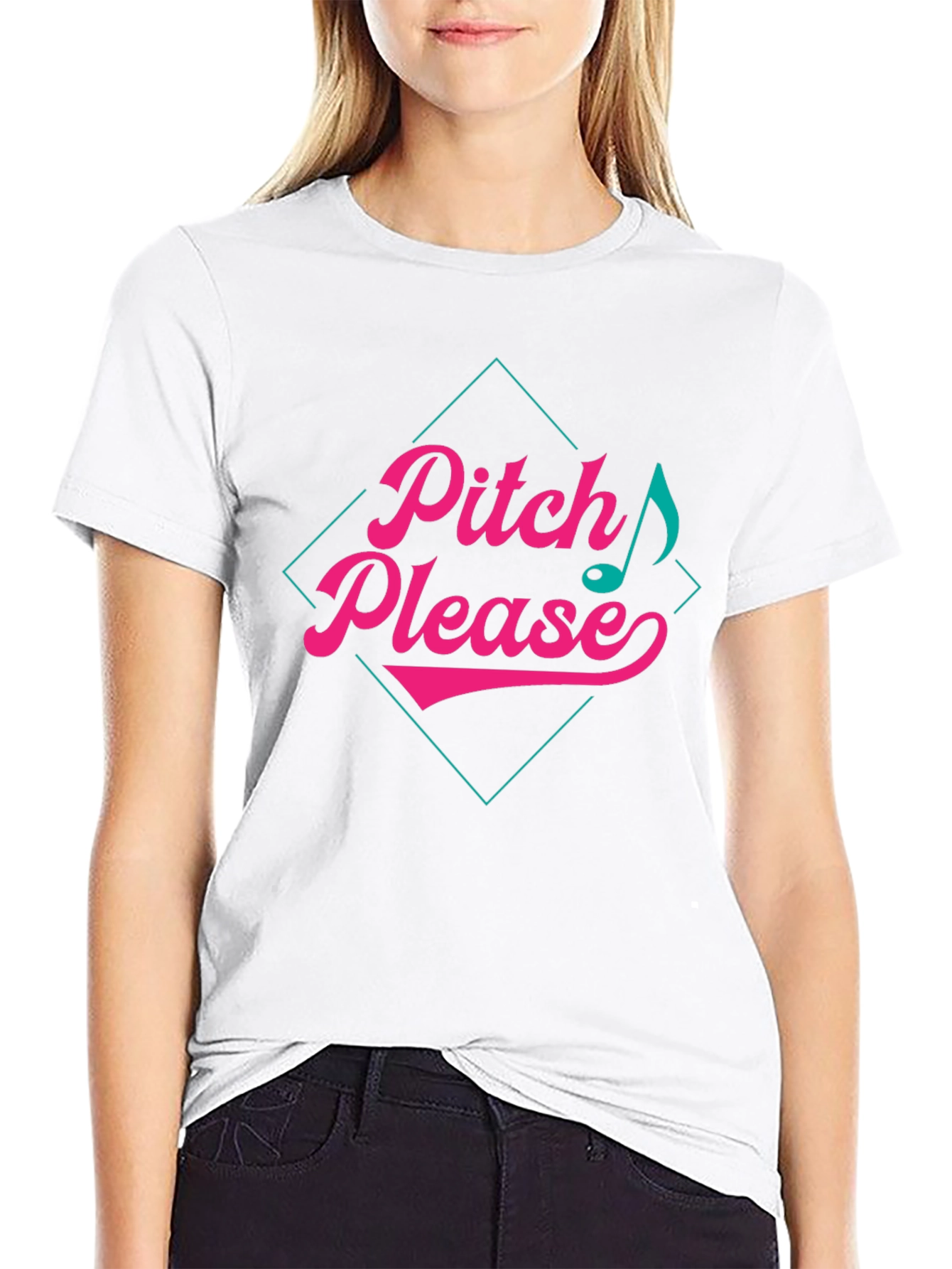 Pitch Please Retro Graphic T-Shirt