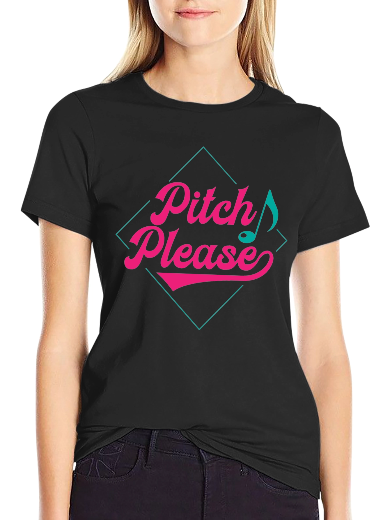 Pitch Please Retro Graphic T-Shirt