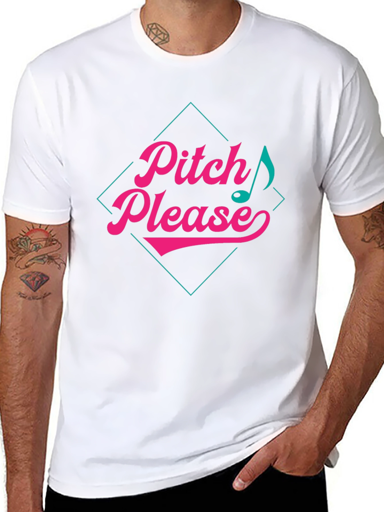 Pitch Please Retro Graphic T-Shirt