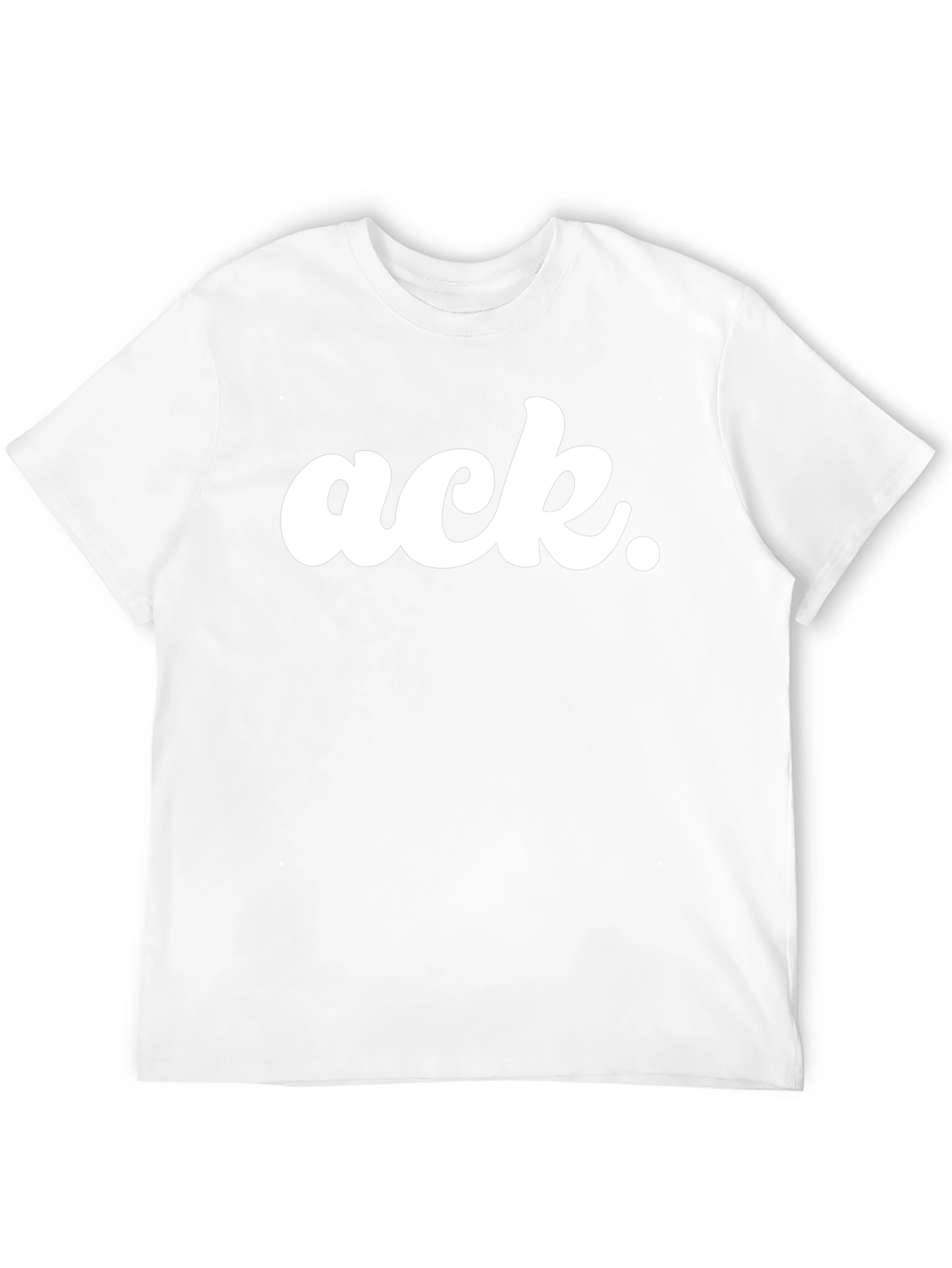 Ack Graphic Tee - Trendy Statement T-Shirt