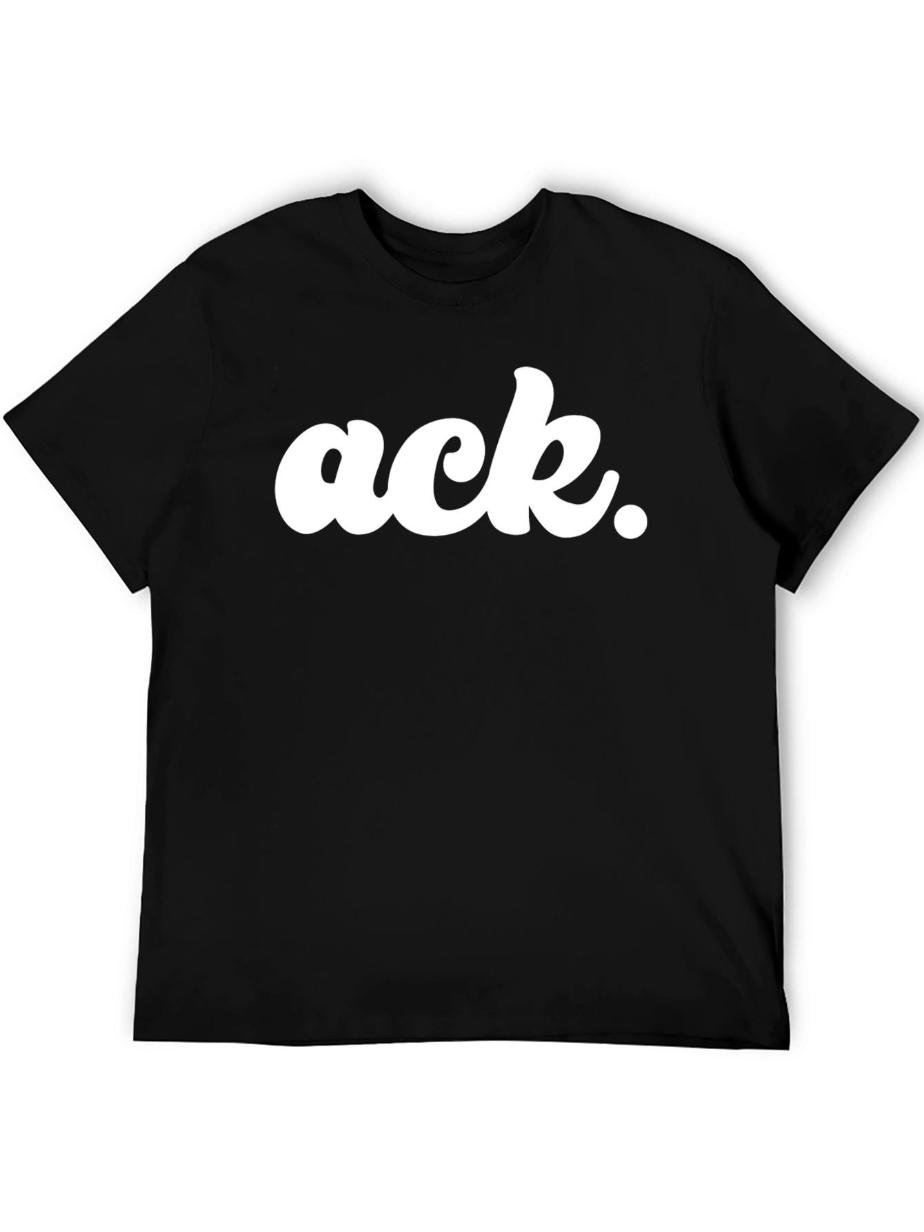 Ack Graphic Tee - Trendy Statement T-Shirt