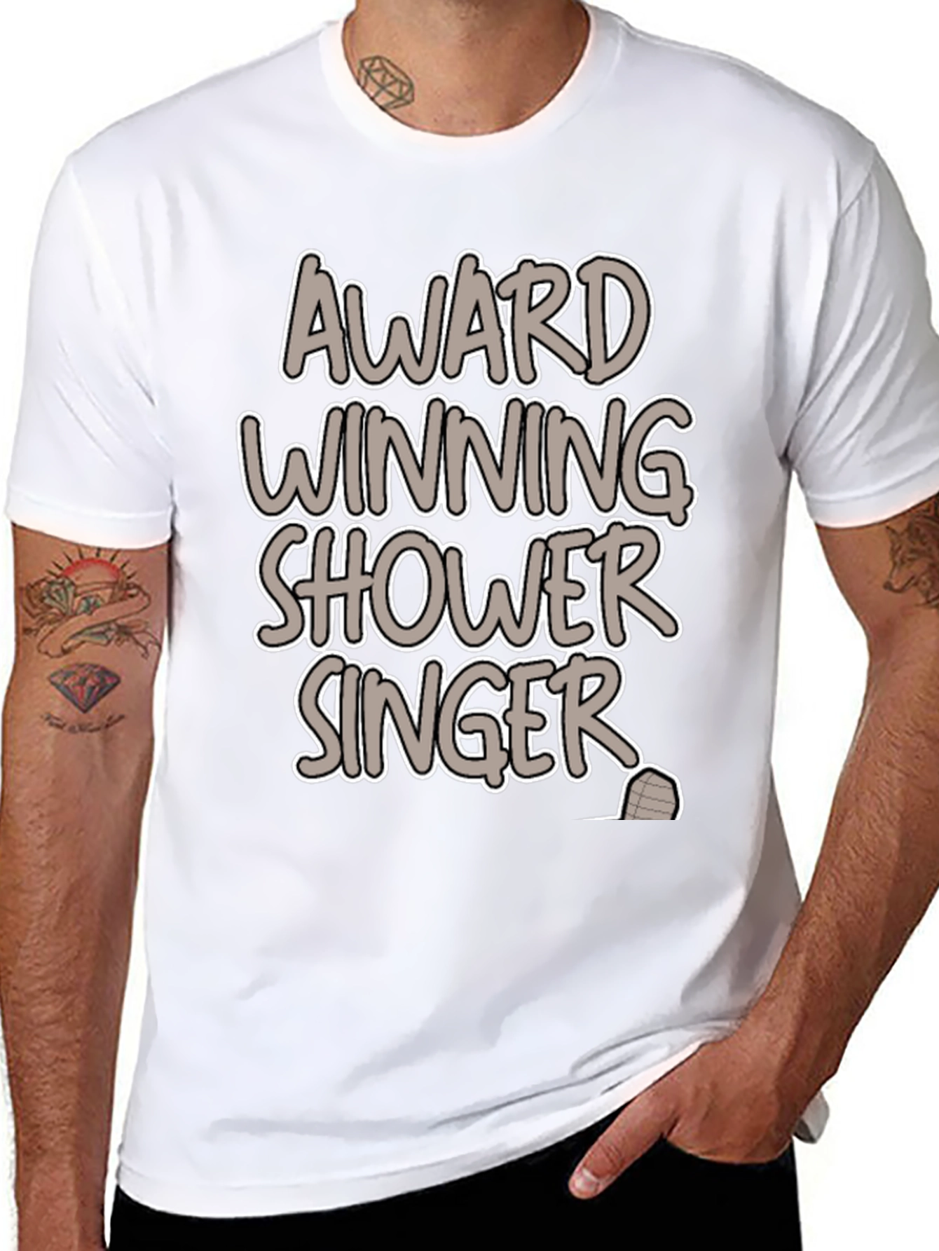 Award Winning Shower Singer Graphic Tee