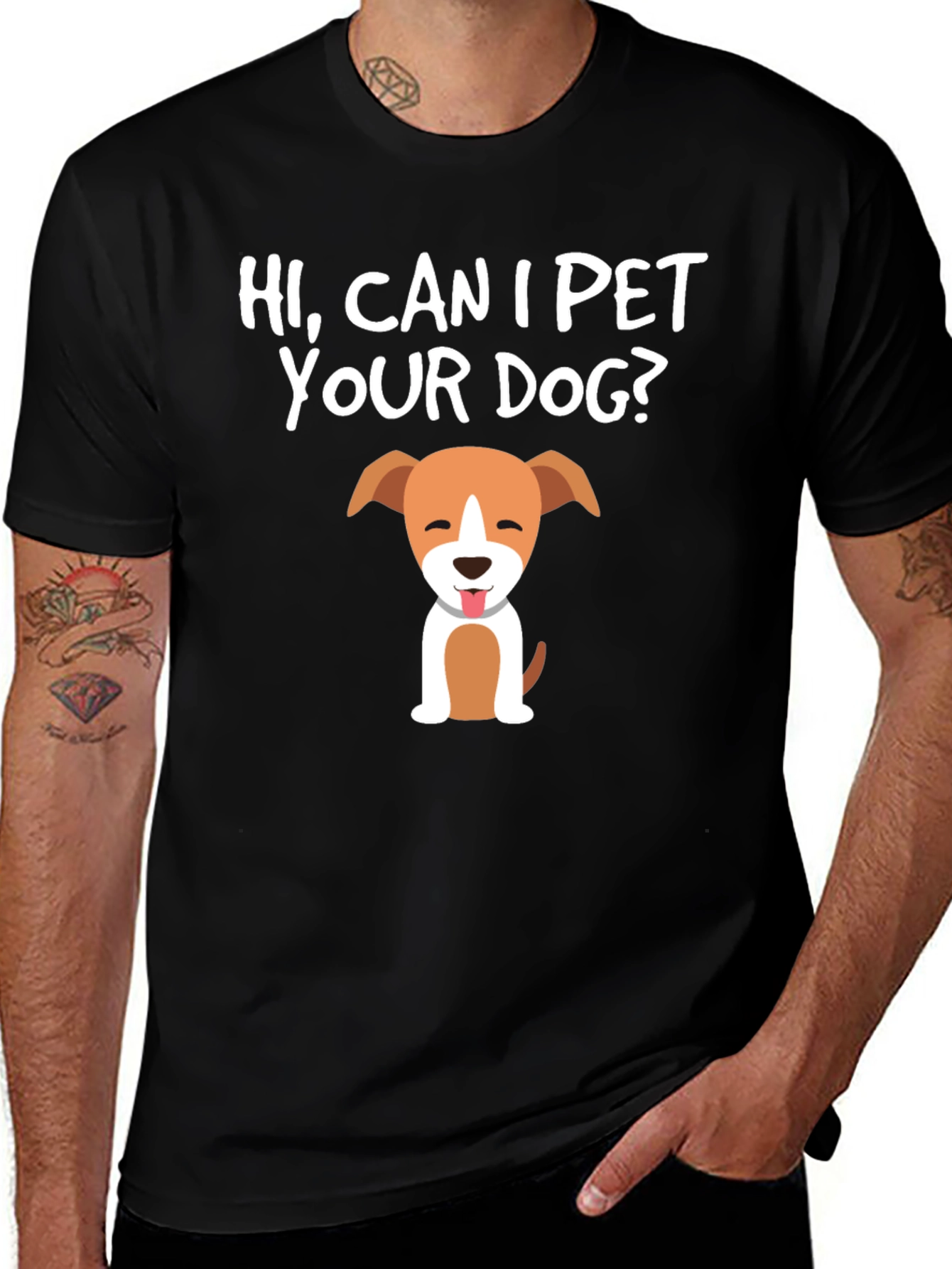 Hi Can I Pet Your Dog? Graphic Tee