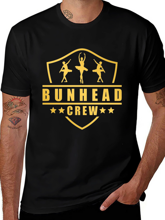 Bunhead Crew Black T-Shirt - Dance Lovers Tee