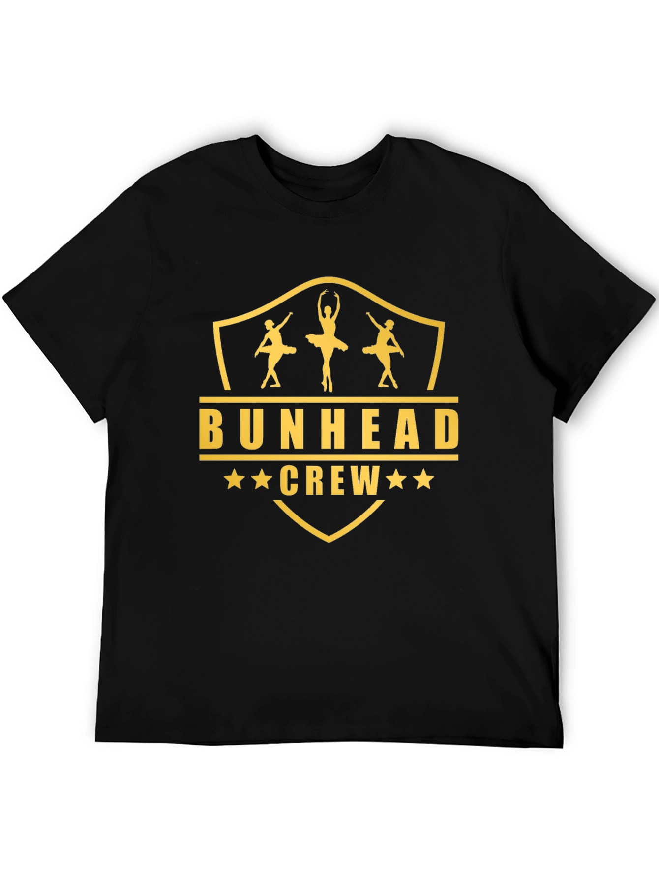 Bunhead Crew Black T-Shirt - Dance Lovers Tee