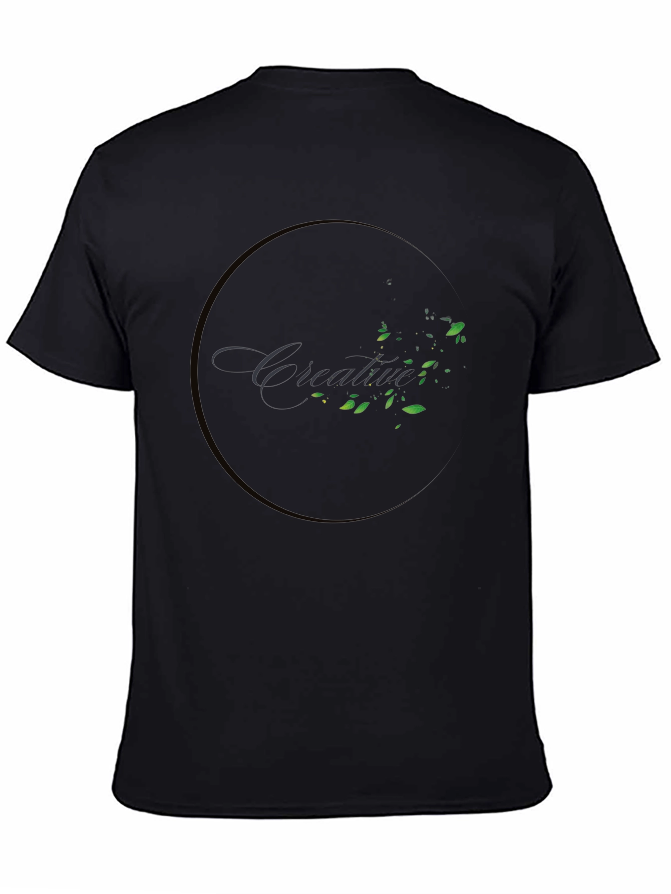 Creative Nature Black Tee