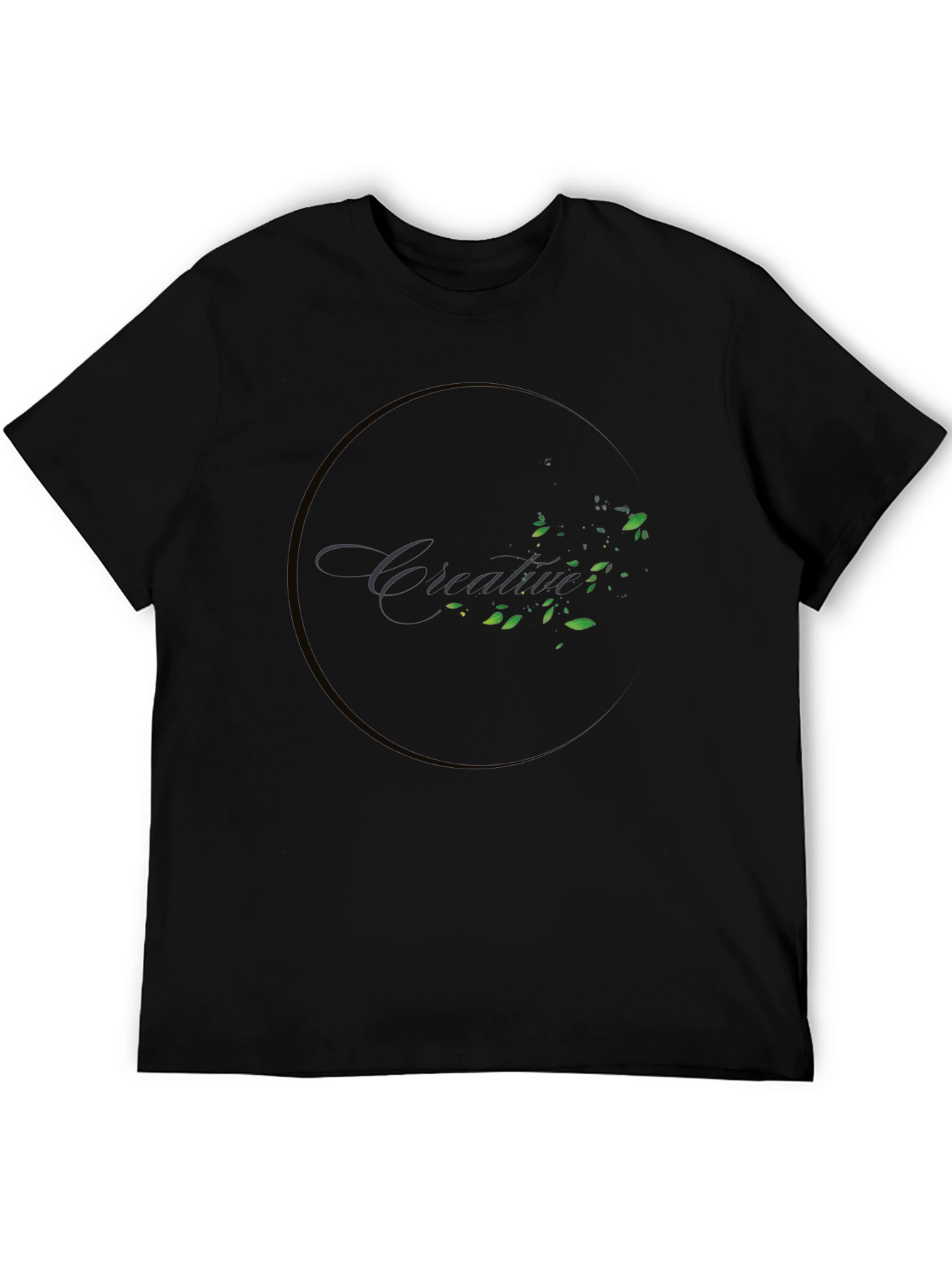 Creative Nature Black Tee