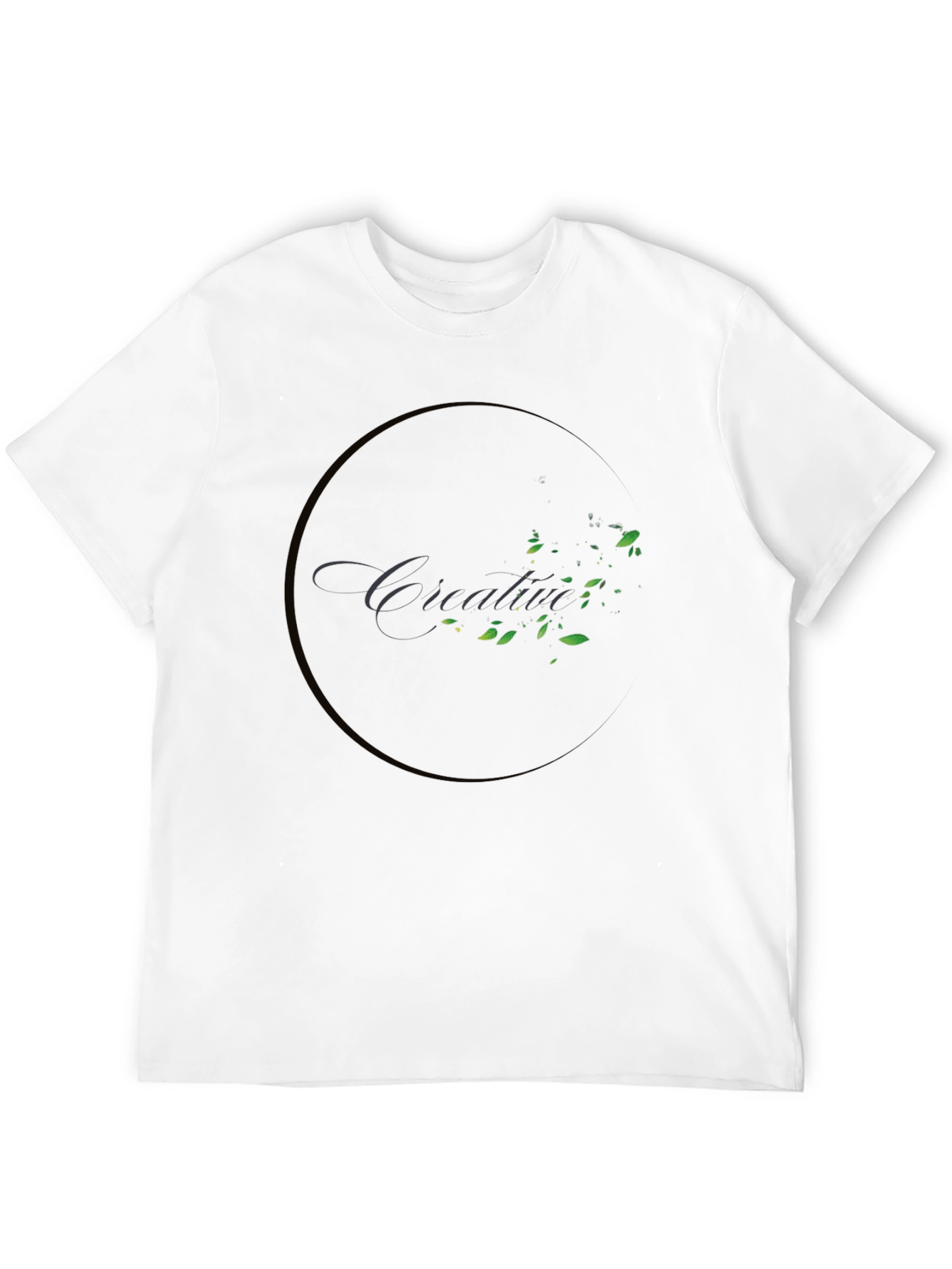 Creative Nature Black Tee