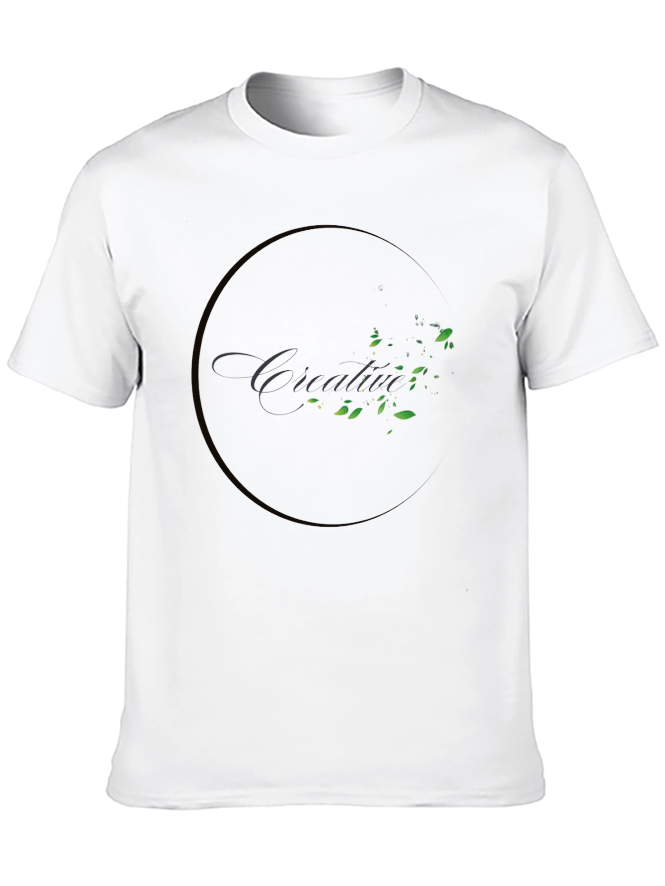 Creative Nature Black Tee