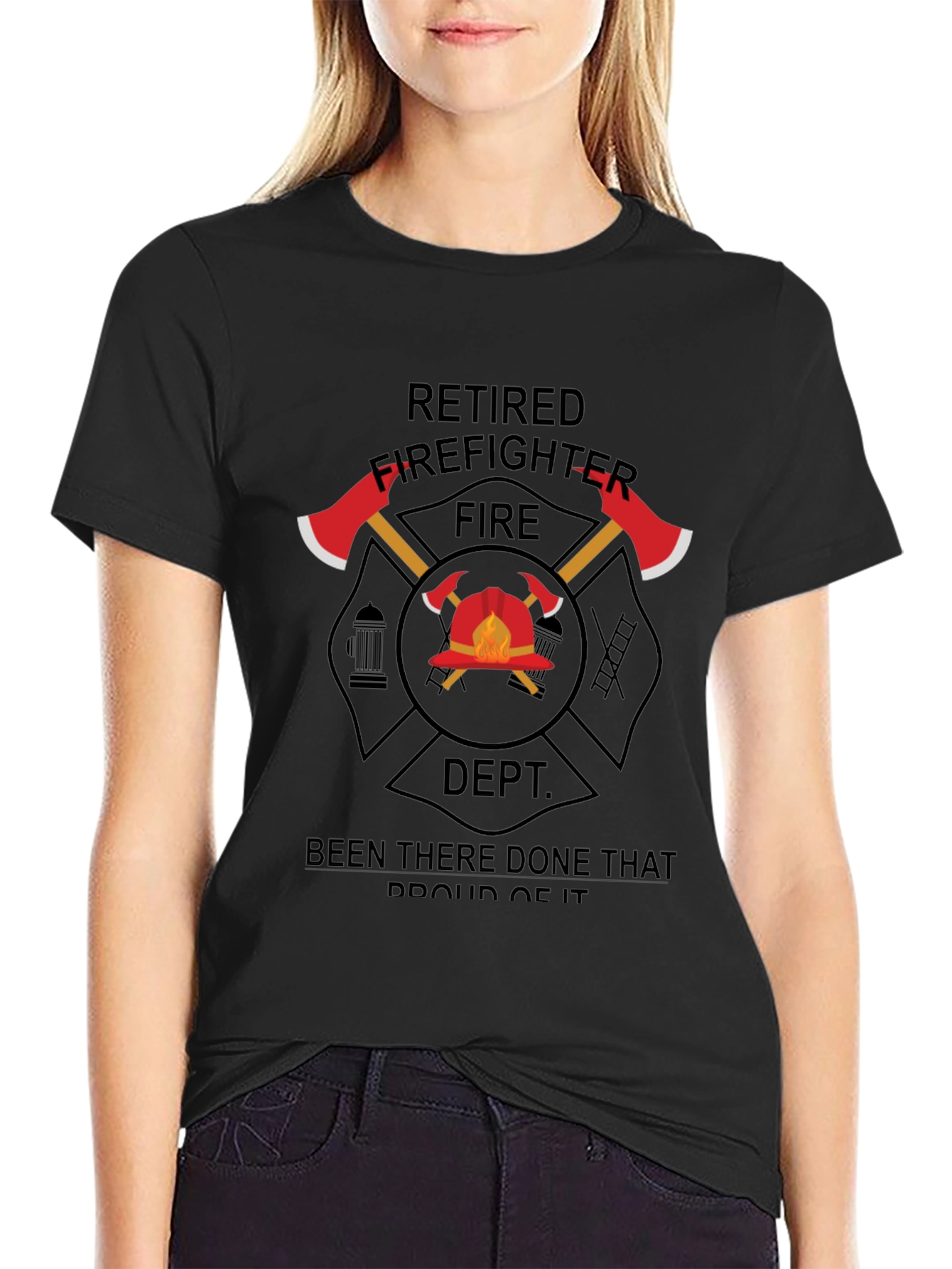 Retired Firefighter T-Shirt