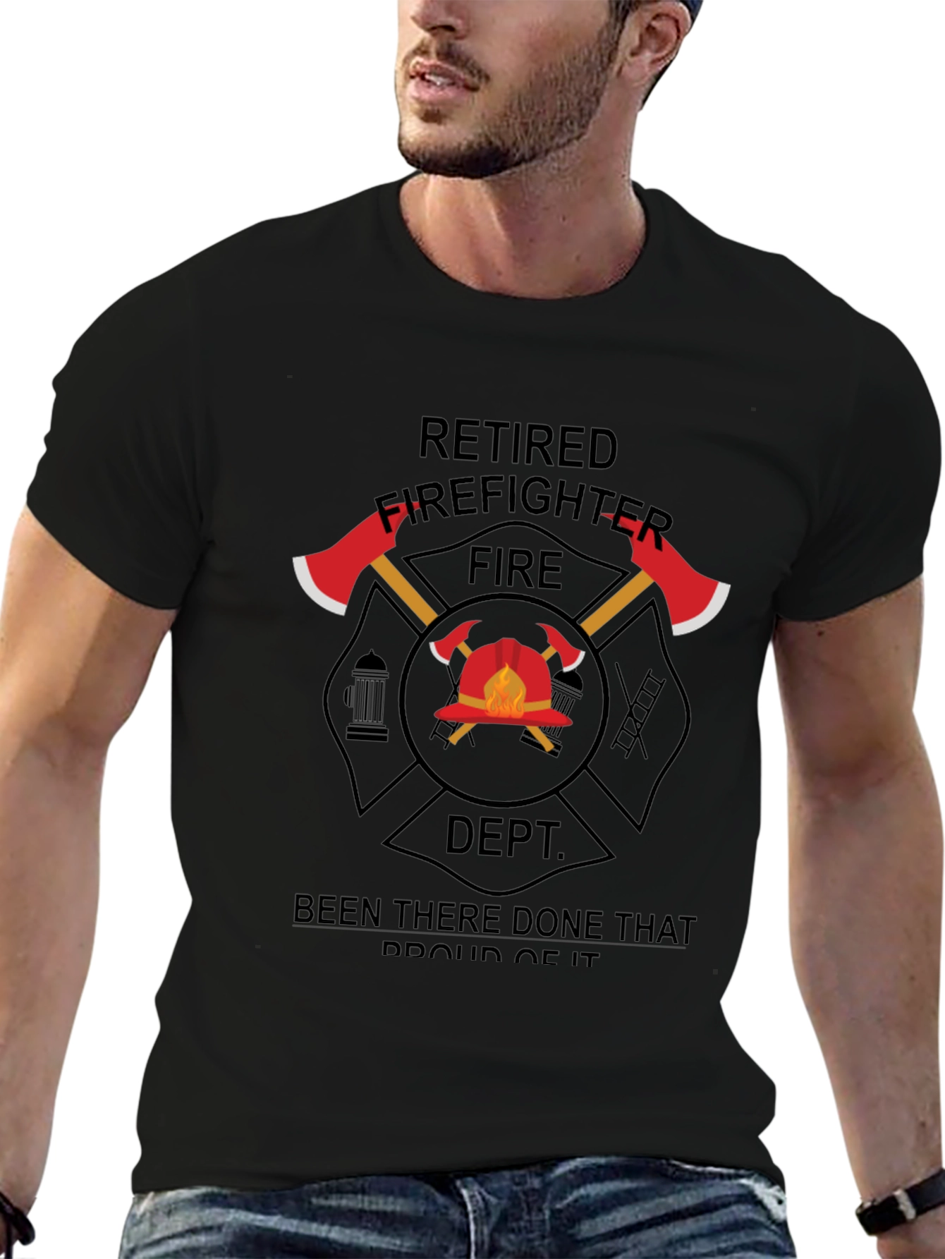 Retired Firefighter T-Shirt