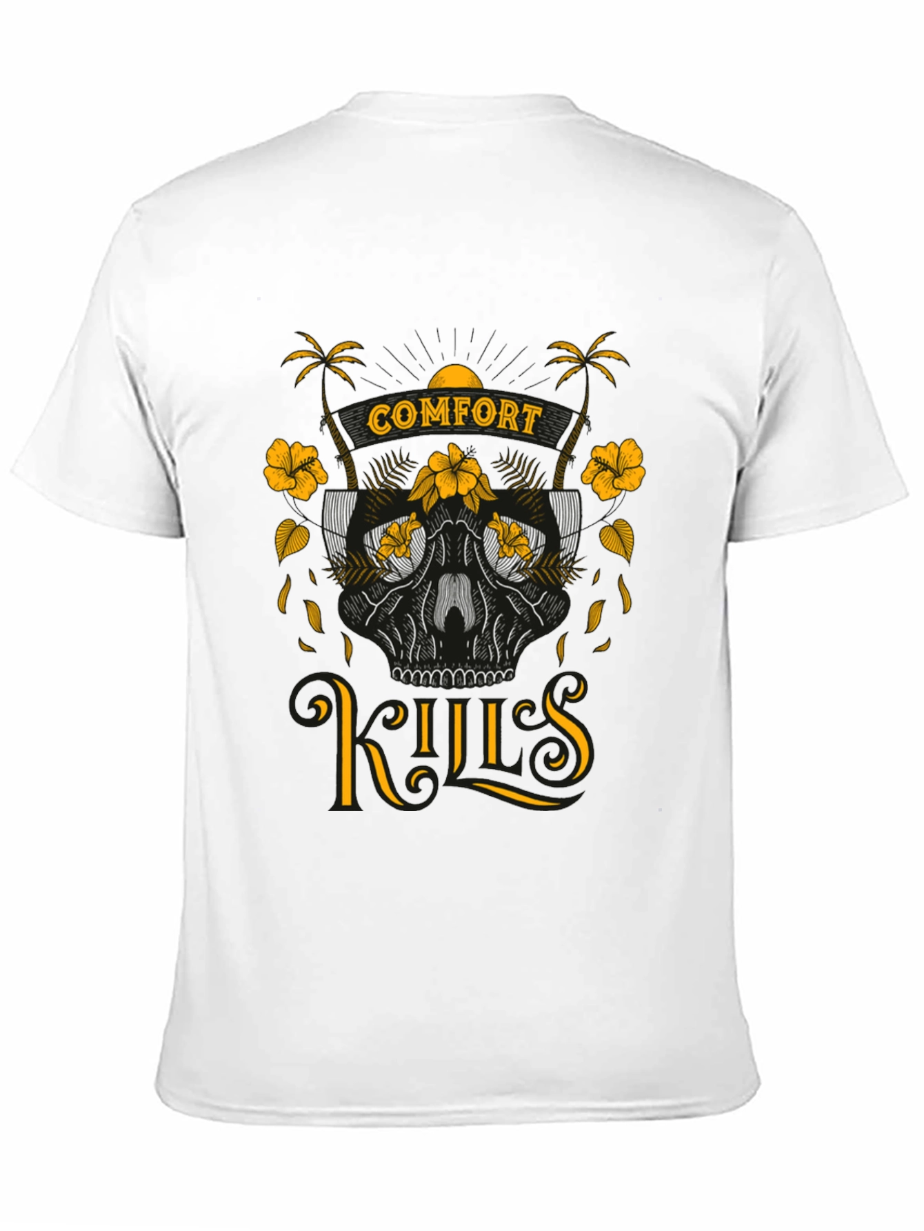 Comfort Rules Black Graphic Tee