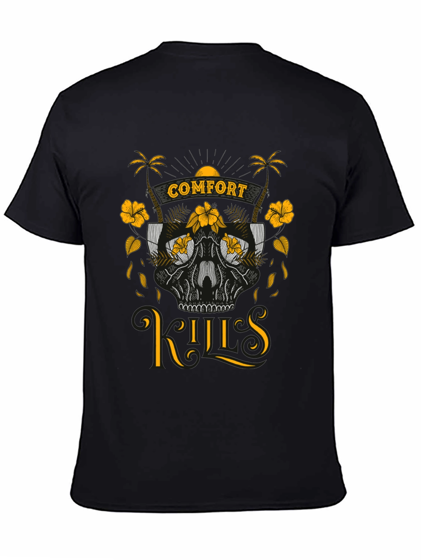 Comfort Rules Black Graphic Tee