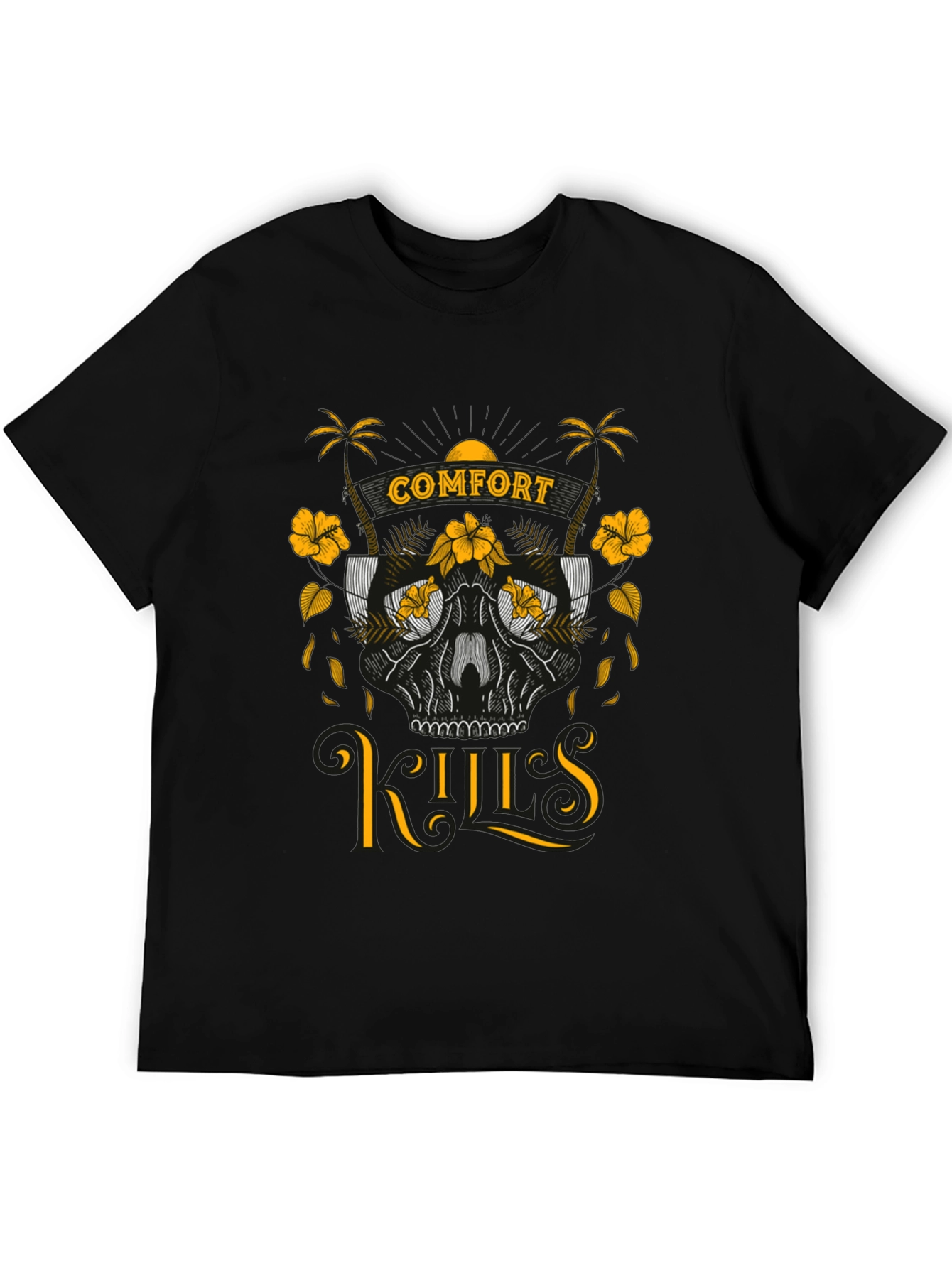 Comfort Rules Black Graphic Tee