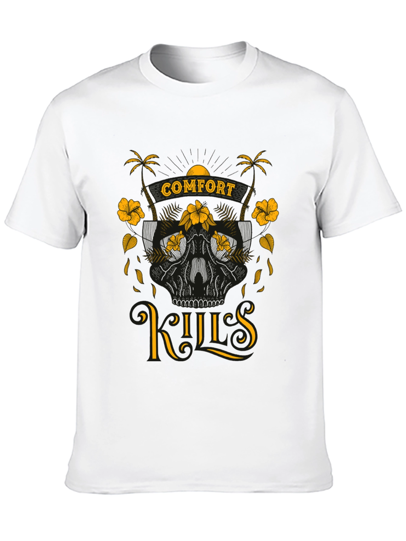 Comfort Rules Black Graphic Tee