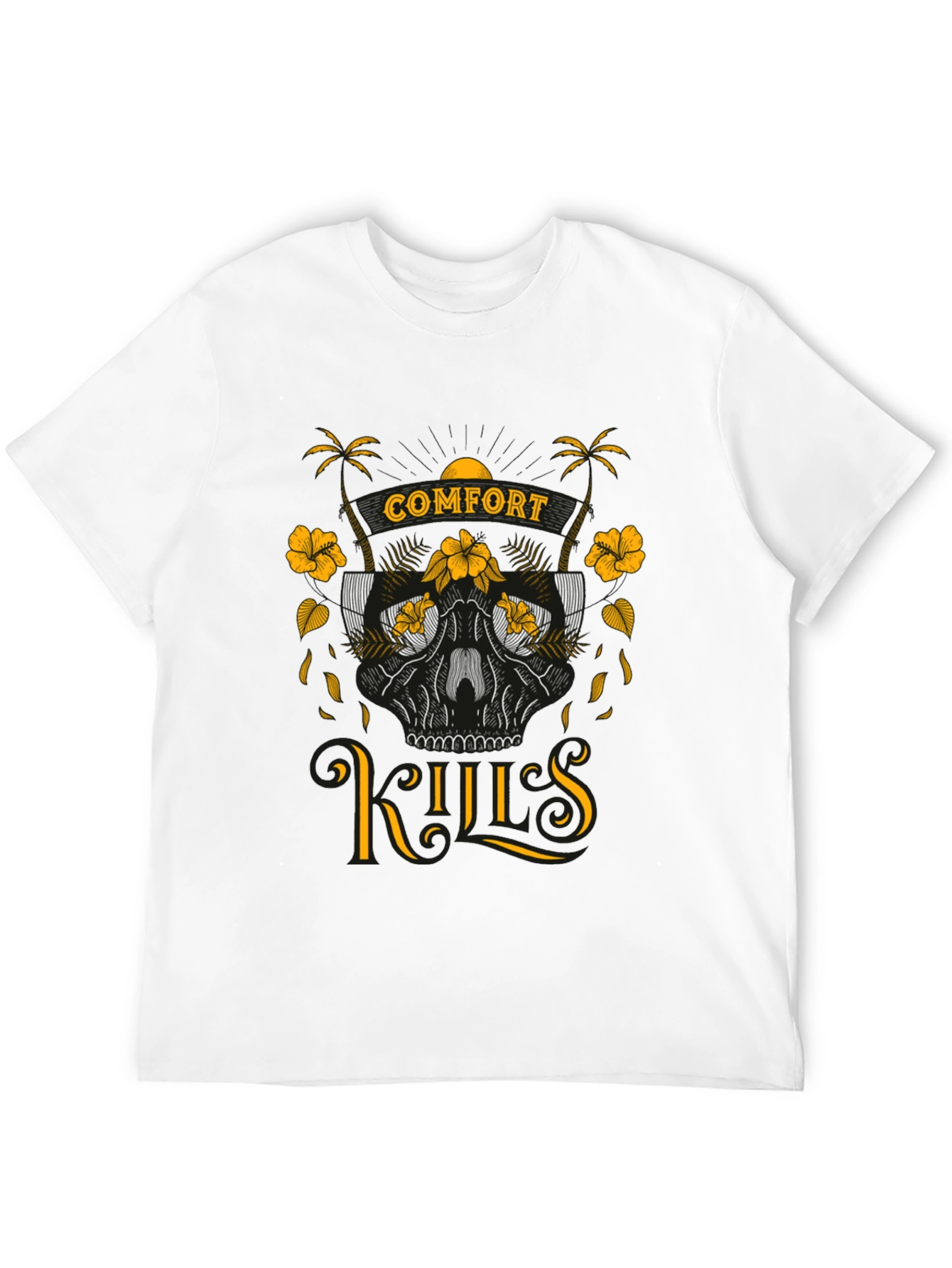 Comfort Rules Black Graphic Tee