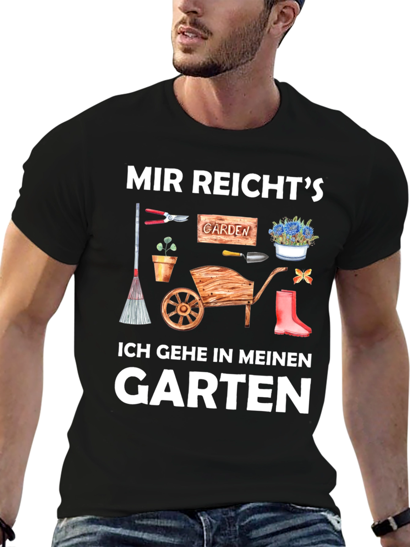 Gardener T-Shirt: Mir Reichts Ich Gehe in Meinen Garten