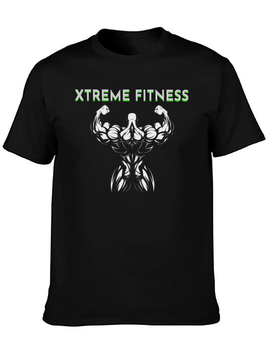 Xtreme Fitness Graphic T-Shirt - Bodybuilding Design