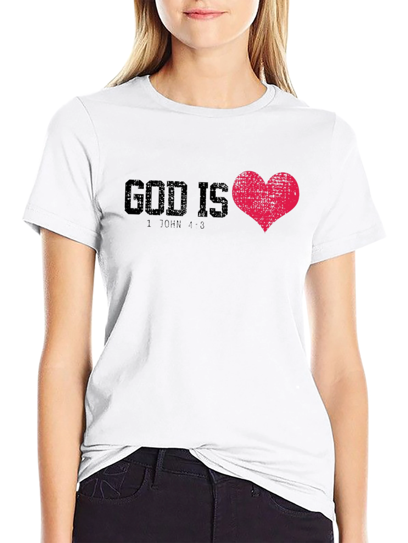 God Is Love T-Shirt - Religious Graphic Tee