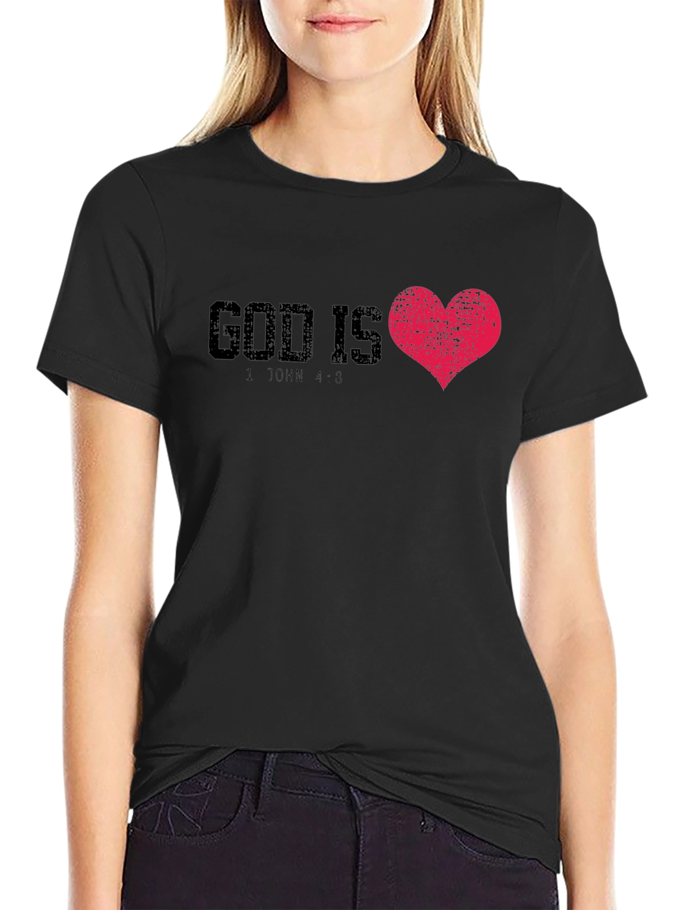 God Is Love T-Shirt - Religious Graphic Tee