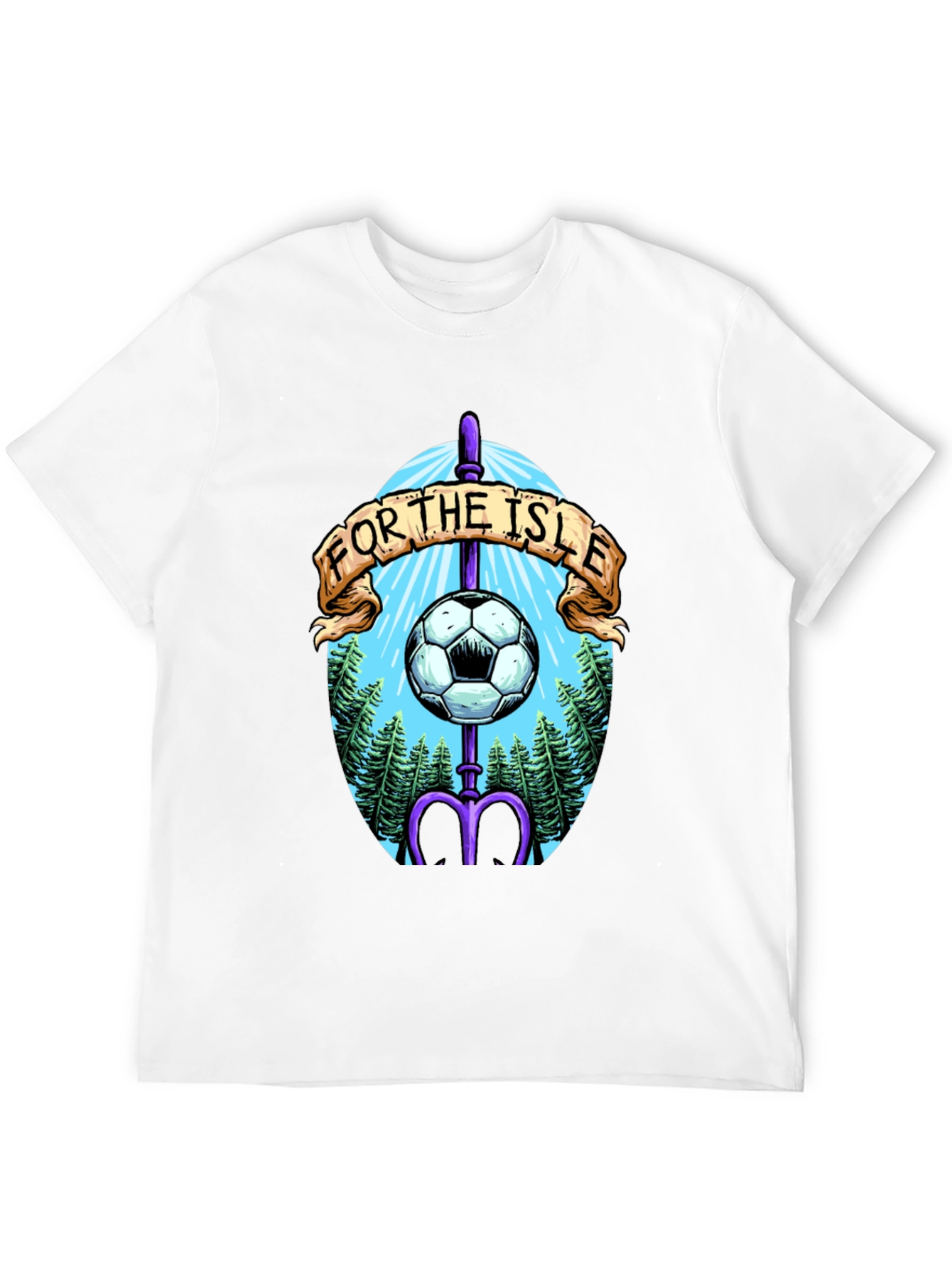 For The Isle Soccer T-Shirt - Black
