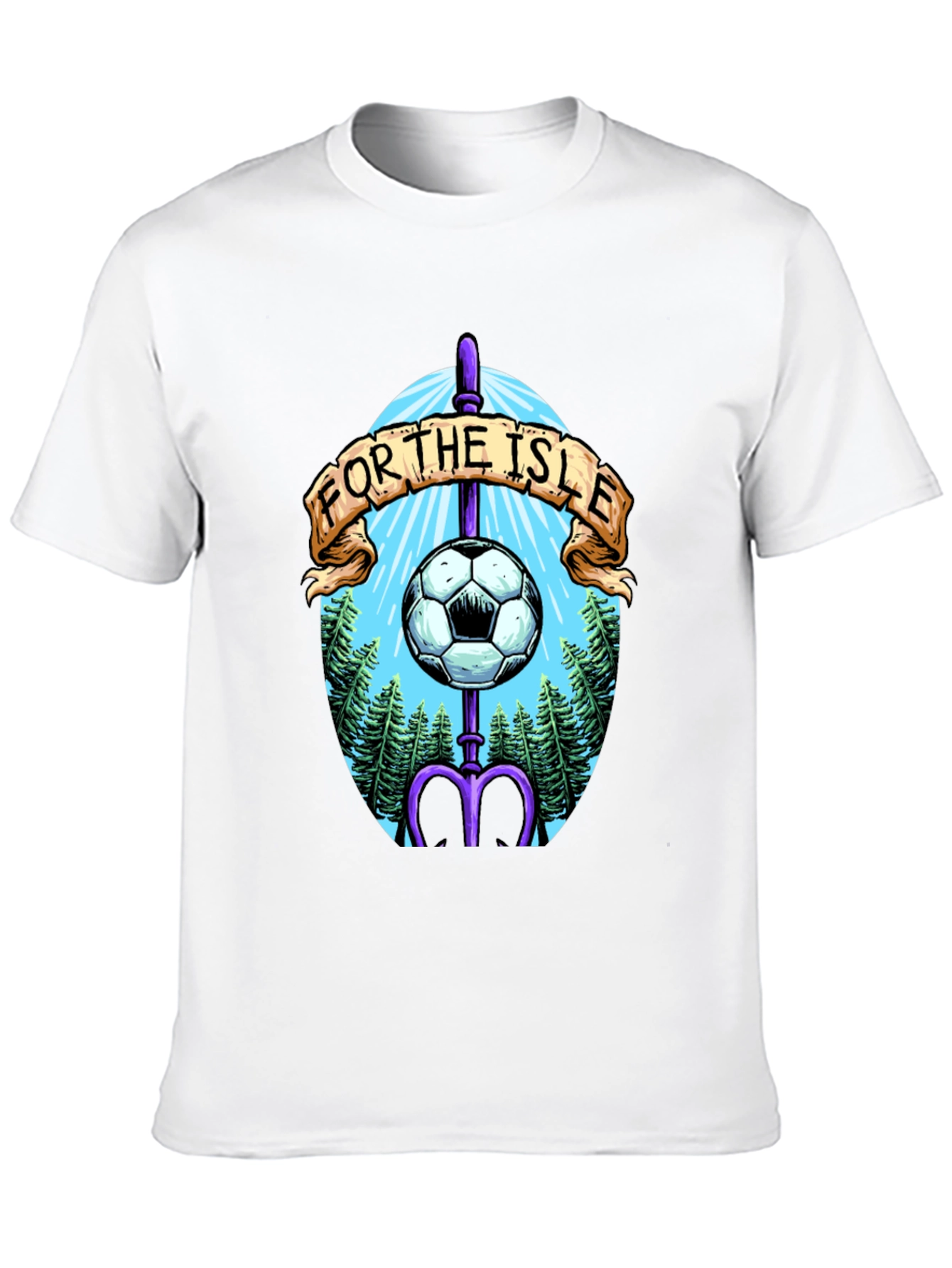 For The Isle Soccer T-Shirt - Black