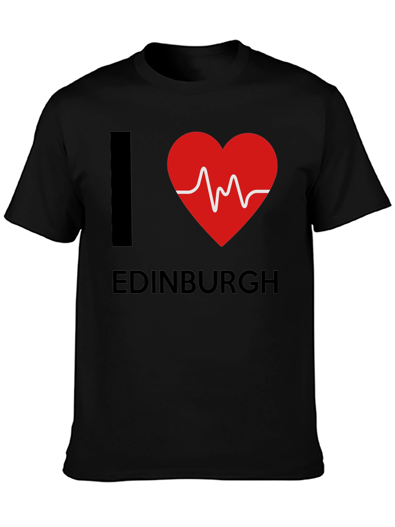 I Heart Edinburgh T-Shirt - Trendy Graphic Tee