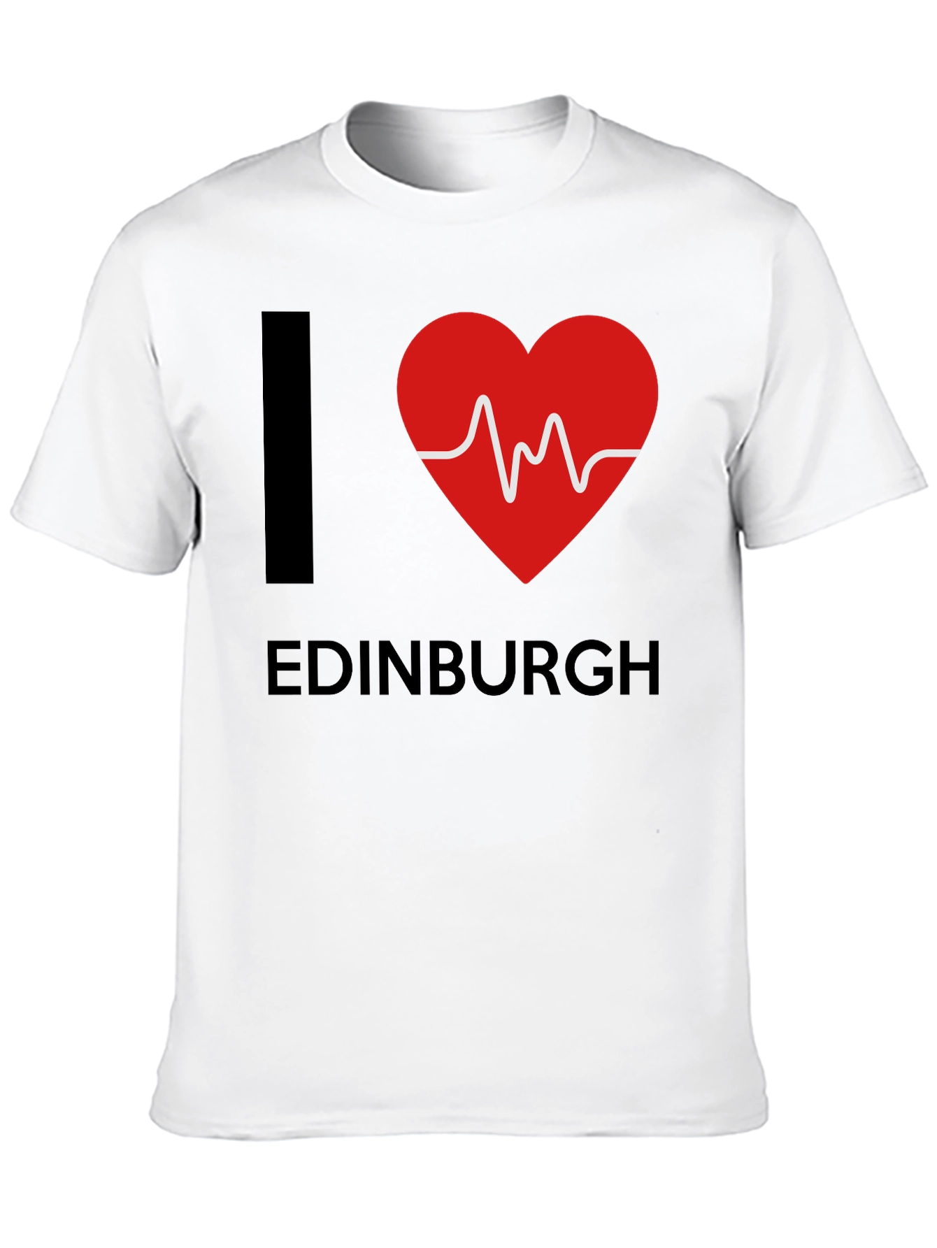 I Heart Edinburgh T-Shirt - Trendy Graphic Tee